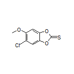 5-Chloro-6-methoxybenzo[d][1,3]dioxole-2-thione