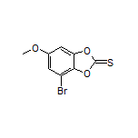 4-Bromo-6-methoxybenzo[d][1,3]dioxole-2-thione