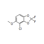 4-Chloro-2,2-difluoro-5-methoxybenzo[d][1,3]dioxole