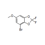 4-Bromo-2,2-difluoro-6-methoxybenzo[d][1,3]dioxole