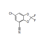 6-Chloro-2,2-difluorobenzo[d][1,3]dioxole-4-carbonitrile