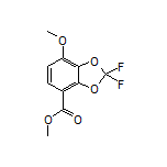 Methyl 2,2-Difluoro-7-methoxybenzo[d][1,3]dioxole-4-carboxylate