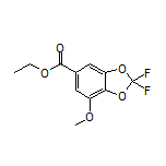 Ethyl 2,2-Difluoro-7-methoxybenzo[d][1,3]dioxole-5-carboxylate