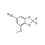 2,2-Difluoro-7-methoxybenzo[d][1,3]dioxole-5-carbonitrile