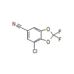 7-Chloro-2,2-difluorobenzo[d][1,3]dioxole-5-carbonitrile