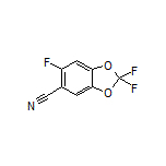 2,2,6-Trifluorobenzo[d][1,3]dioxole-5-carbonitrile