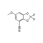 2,2-Difluoro-6-methoxybenzo[d][1,3]dioxole-4-carbonitrile