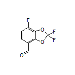 2,2,7-Trifluorobenzo[d][1,3]dioxole-4-carbaldehyde