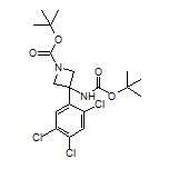 N,1-Di-Boc-3-amino-3-(2,4,5-trichlorophenyl)azetidine