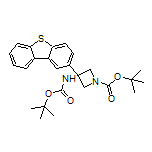 N,1-Di-Boc-3-amino-3-(dibenzo[b,d]thiophen-2-yl)azetidine