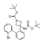 3-(2’-Bromo-2-biphenylyl)-N,1-di-Boc-3-aminoazetidine