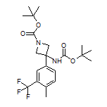 N,1-Di-Boc-3-amino-3-[4-methyl-3-(trifluoromethyl)phenyl]azetidine