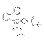 N,1-Di-Boc-3-amino-3-(9-phenanthryl)azetidine