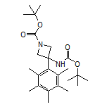 N,1-Di-Boc-3-amino-3-(2,3,4,5,6-pentamethylphenyl)azetidine