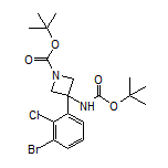 3-(3-Bromo-2-chlorophenyl)-N,1-di-Boc-3-aminoazetidine