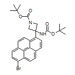 3-(6-Bromo-1-pyrenyl)-N,1-di-Boc-3-aminoazetidine