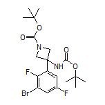 3-(3-Bromo-2,5-difluorophenyl)-N,1-di-Boc-3-aminoazetidine