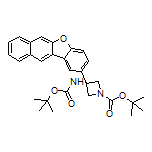 N,1-Di-Boc-3-amino-3-(naphtho[2,3-b]benzofuran-2-yl)azetidine