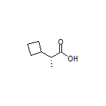 (R)-2-Cyclobutylpropanoic Acid