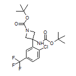 N,1-Di-Boc-3-amino-3-[2-chloro-5-(trifluoromethyl)phenyl]azetidine