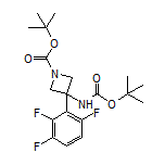 N,1-Di-Boc-3-amino-3-(2,3,6-trifluorophenyl)azetidine