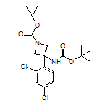 N,1-Di-Boc-3-amino-3-(2,4-dichlorophenyl)azetidine