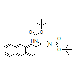 3-(2-Anthryl)-N,1-di-Boc-3-aminoazetidine