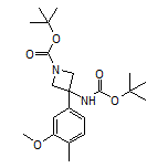 N,1-Di-Boc-3-amino-3-(3-methoxy-4-methylphenyl)azetidine