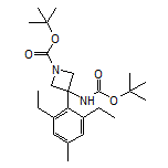 N,1-Di-Boc-3-amino-3-(2,6-diethyl-4-methylphenyl)azetidine