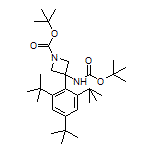 N,1-Di-Boc-3-amino-3-(2,4,6-tri-tert-butylphenyl)azetidine