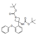 N,1-Di-Boc-3-amino-3-(2-phenoxyphenyl)azetidine