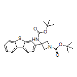 N,1-Di-Boc-3-amino-3-(dibenzo[b,d]thiophen-3-yl)azetidine