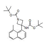 N,1-Di-Boc-3-amino-3-(8-methyl-1-naphthyl)azetidine