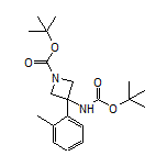 N,1-Di-Boc-3-amino-3-(o-tolyl)azetidine