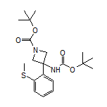 N,1-Di-Boc-3-amino-3-[2-(methylthio)phenyl]azetidine