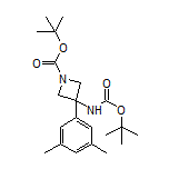 N,1-Di-Boc-3-amino-3-(3,5-dimethylphenyl)azetidine