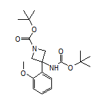 N,1-Di-Boc-3-amino-3-(2-methoxyphenyl)azetidine