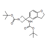 N,1-Di-Boc-3-amino-3-(2,3-dihydro-5-benzofuryl)azetidine