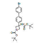 3-(4’-Bromo-4-biphenylyl)-N,1-di-Boc-3-aminoazetidine