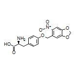 (S)-2-Amino-3-[4-[(6-nitrobenzo[d][1,3]dioxol-5-yl)methoxy]phenyl]propanoic acid