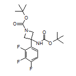 N,1-Di-Boc-3-amino-3-(2,3,4-trifluorophenyl)azetidine