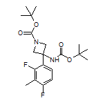 N,1-Di-Boc-3-amino-3-(2,4-difluoro-3-methylphenyl)azetidine