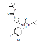 N,1-Di-Boc-3-amino-3-(2,4-dichloro-5-fluorophenyl)azetidine