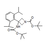 N,1-Di-Boc-3-amino-3-(2,6-diisopropylphenyl)azetidine