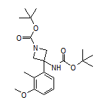 N,1-Di-Boc-3-amino-3-(3-methoxy-2-methylphenyl)azetidine