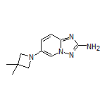 2-Amino-6-(3,3-dimethyl-1-azetidinyl)-[1,2,4]triazolo[1,5-a]pyridine