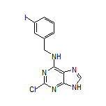 2-Chloro-N-(3-iodobenzyl)-9H-purin-6-amine