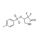 4,4-Difluoro-5-oxo-3-pyrrolidinyl 4-Methylbenzenesulfonate