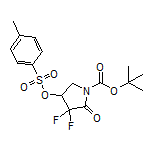 1-Boc-4,4-difluoro-5-oxo-3-pyrrolidinyl 4-Methylbenzenesulfonate