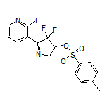 4,4-Difluoro-5-(2-fluoro-3-pyridinyl)-3,4-dihydro-2H-pyrrol-3-yl 4-Methylbenzenesulfonate